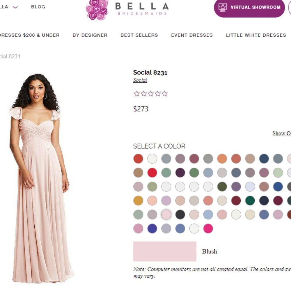 Bella Bridesmaids Dress